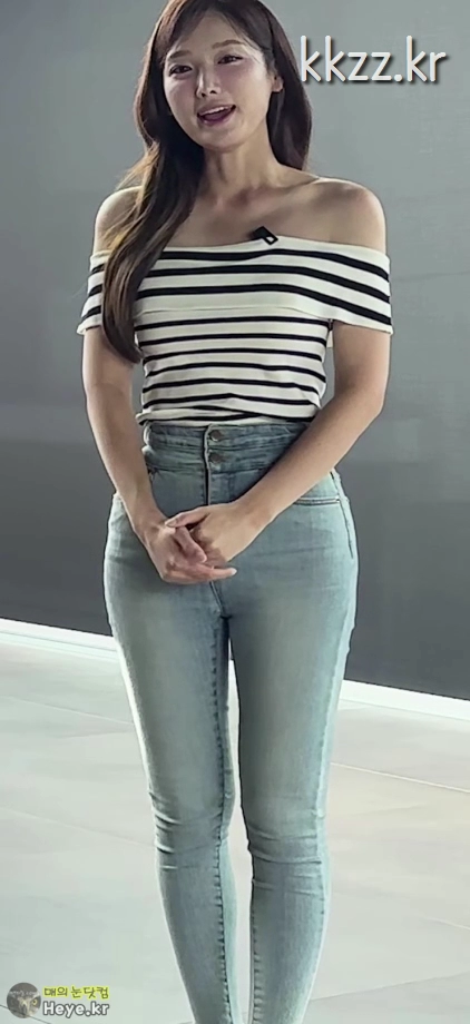 김세연 아나운서 왕골반 청바지 몸매