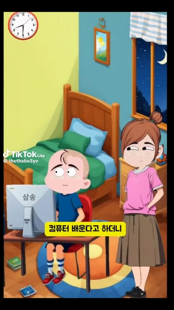 재밌는 모자대화