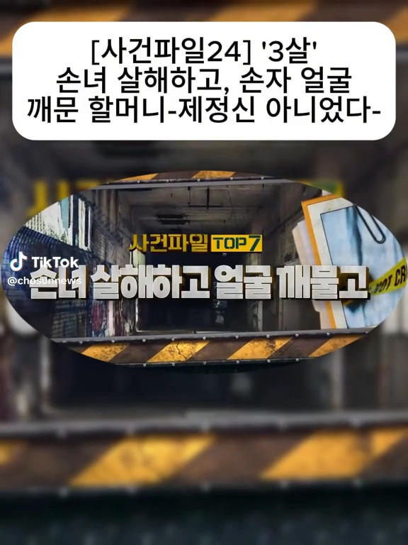 3살손녀 살해