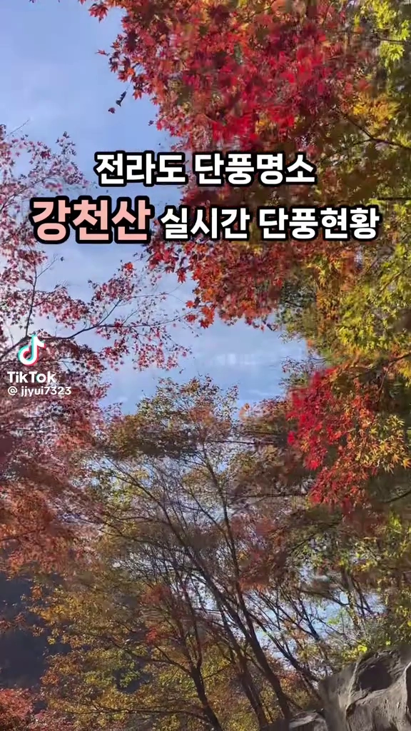 강천산 단풍