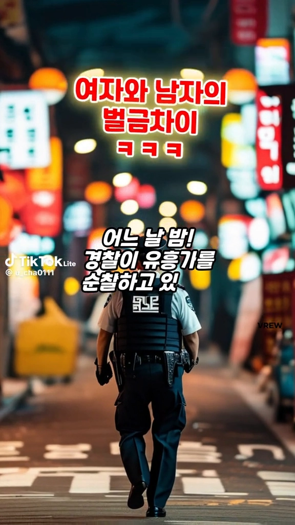 여자와 남자의 벌금차이