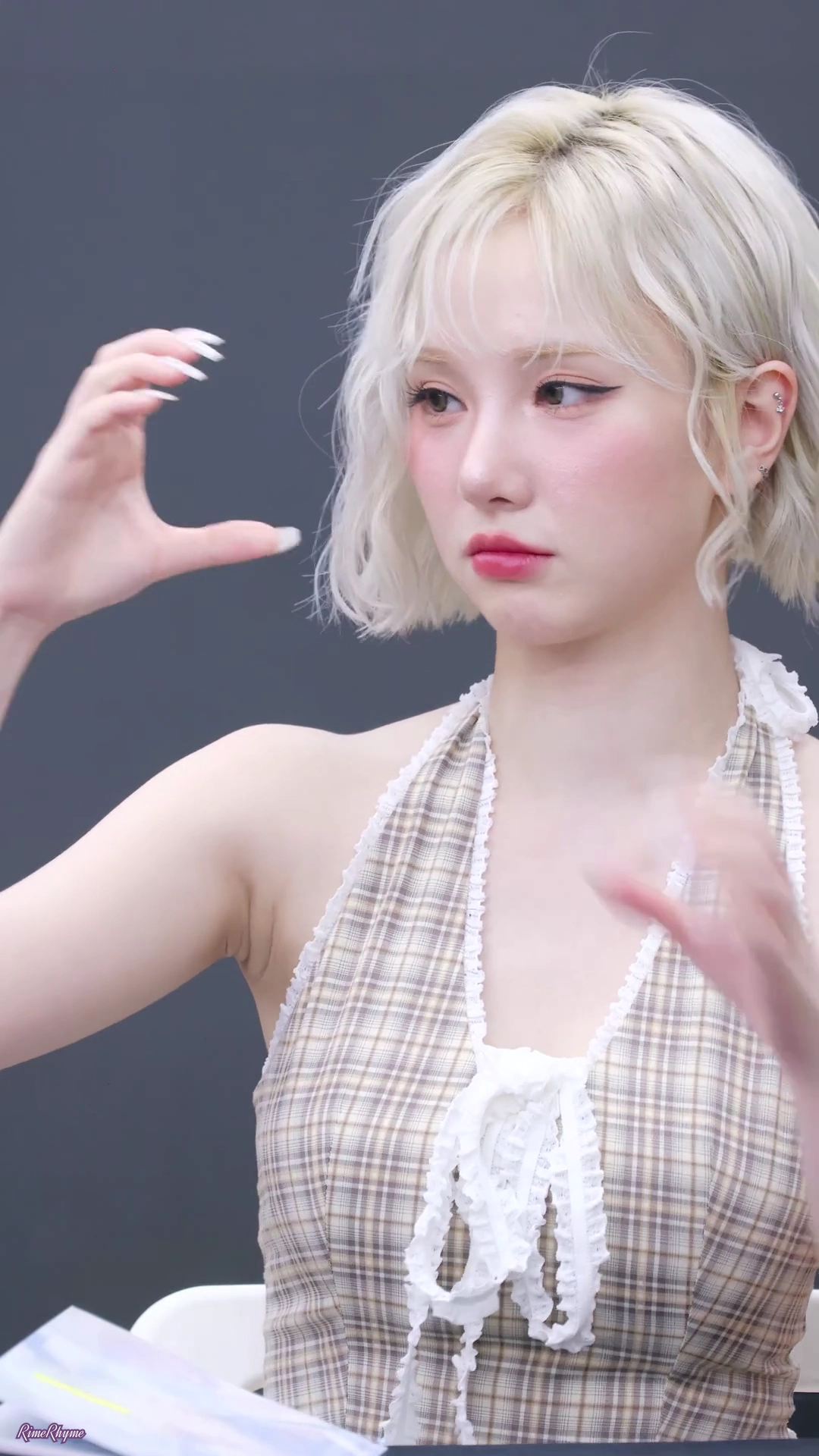 은하 겨주름 선명하게 찍힌 팬사인회 고화질 직캠