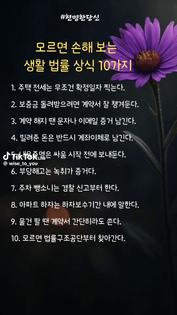 생활법률상식