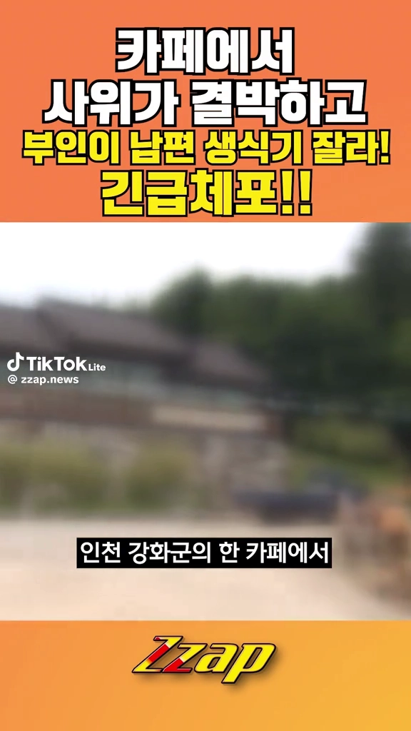 남편 생식기를 잘라?