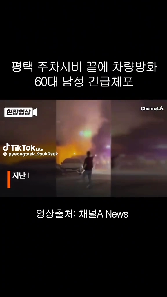 평택차량방화