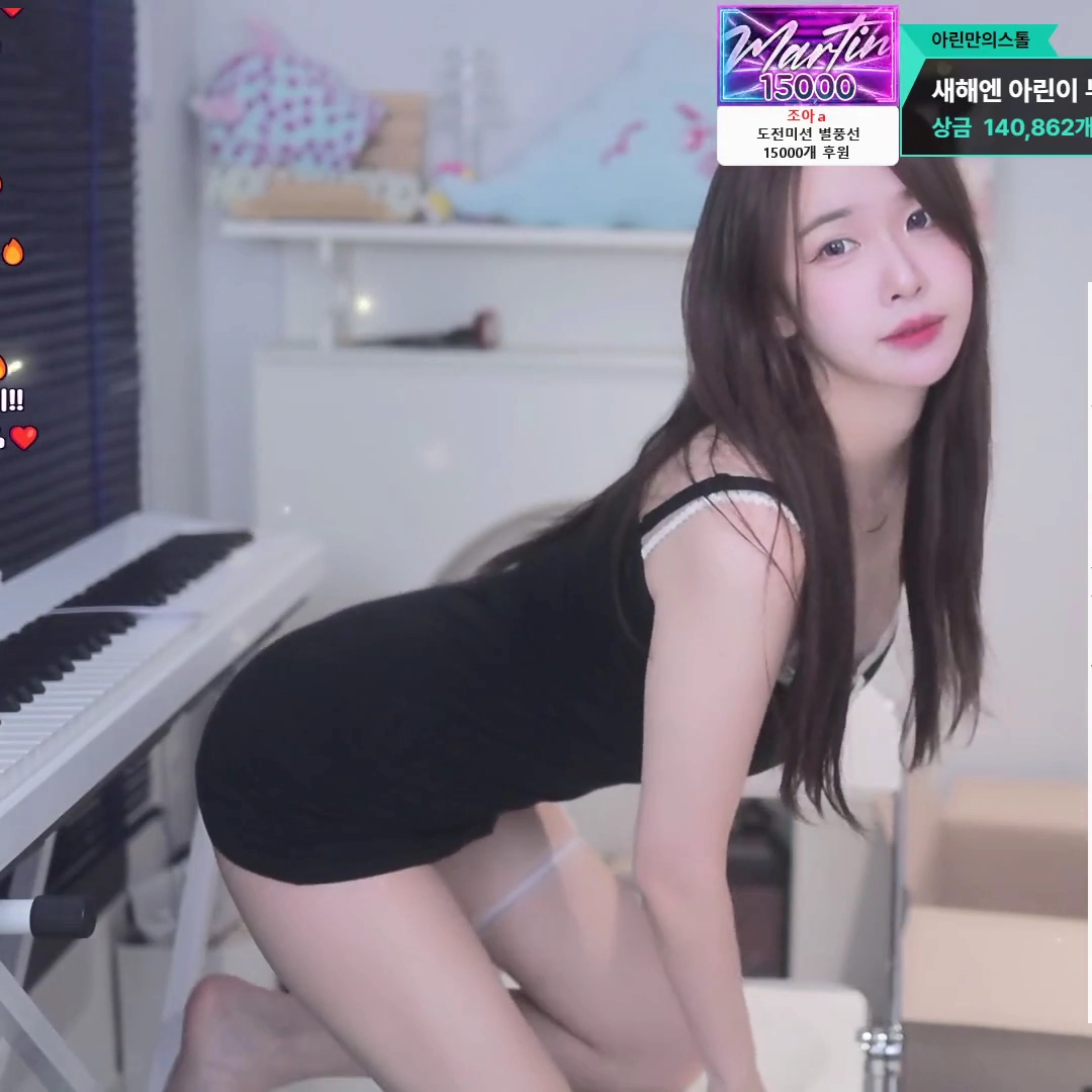 이아린 엉신으로 불리는 이유를 보여준 고양이 자세