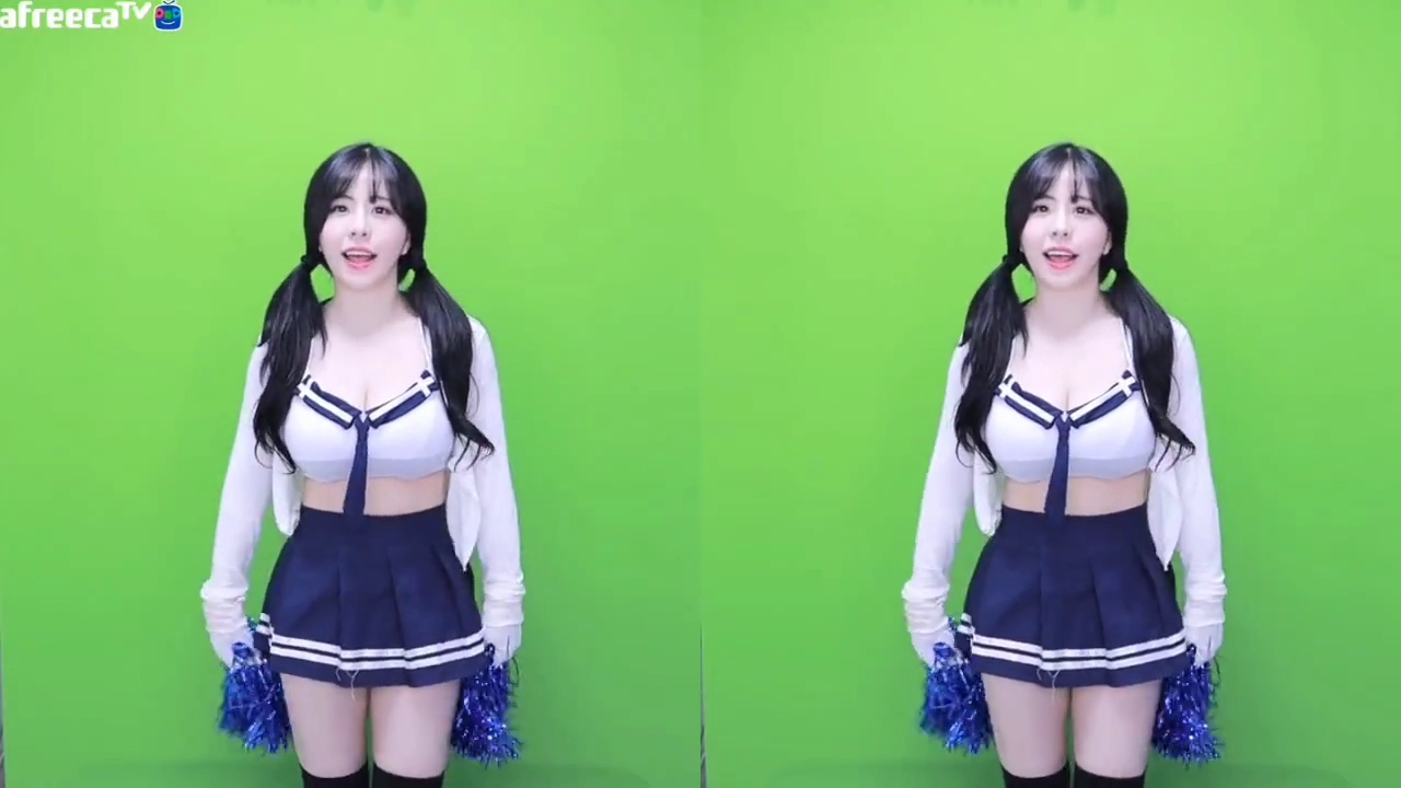 BJ 민가유 거유 터질듯한 교복 묵직한 치어리딩