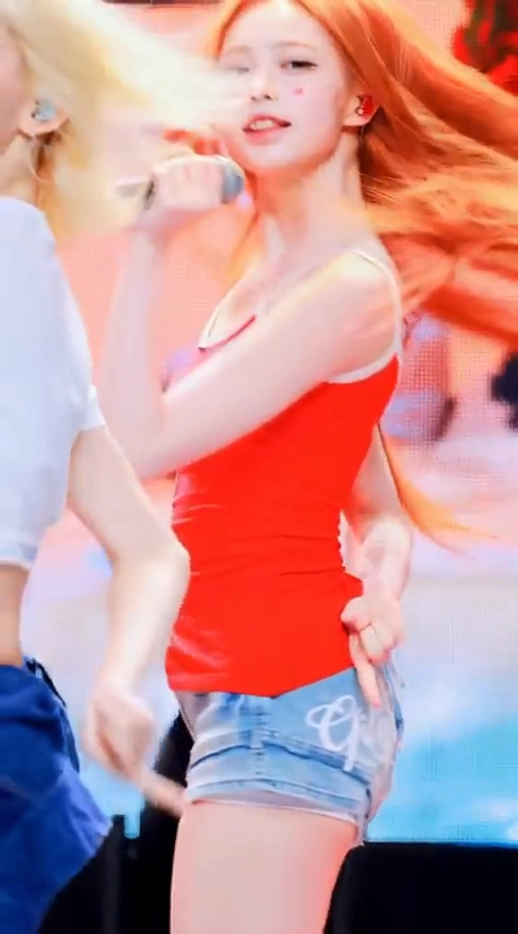 하투하 이안 끈나시 상큼한 겨드랑이핫팬츠 허벅지